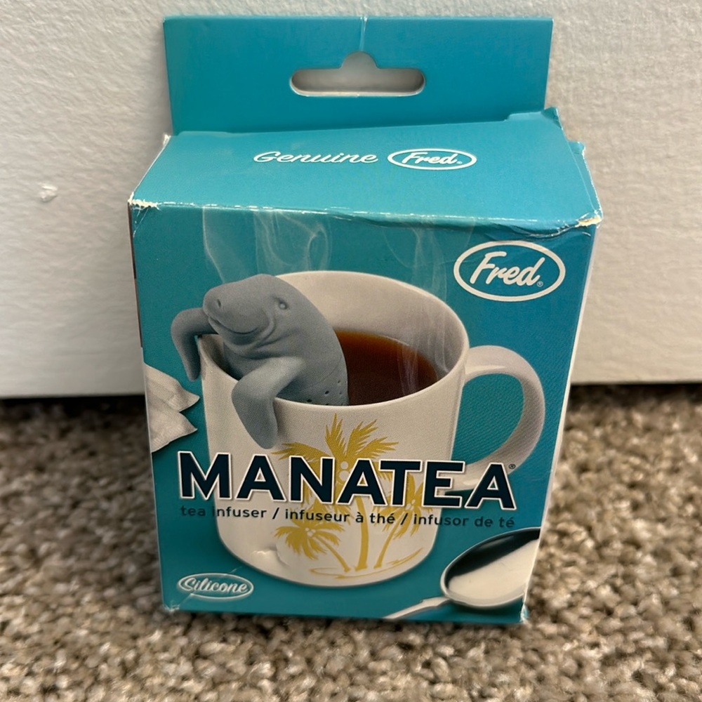NWT Manatea Silicone Tea Infuser